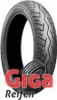 A motorcycle tire is shown against a white background. Produktbild-Vorschau