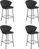 Tabouret Valora GATTA Noir x4 | Lot de 4 tabourets GATTA Voir les images du produit 1