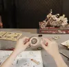 RoboTime 3D puzzle meccanico in legno Moto (cruiser) Anteprima dell’immagine prodotto 17