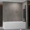 Duschabtrennung Faltbar Duschwand für Badewanne 140x140cm Produktbild-Vorschau 5