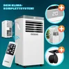 MONZANA Mobile Klimaanlage MZKA780 7000BTU Produktbild-Vorschau 4