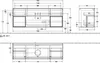 Villeroy & Boch F862GNPD Waschbeckenunterschrank Finion F86 Produktbild-Vorschau 3