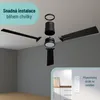 Stropní ventilátor Noaton® Rhea, stmívatelná LED 22,9 W, Náhled obrázku produktu 4