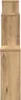A tall, narrow wooden shelf unit against a white background. Produktbild-Vorschau