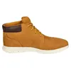 A side view of a tan Timberland Chukka boot with a white sole. Produktbild-Vorschau