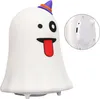 Roztomilá noční lampa ve tvaru ducha 7 barev světla USB Náhled obrázku produktu 7