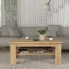 A living room scene with a couch and coffee table. Produktbild-Vorschau