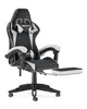 Herná stolička s opierkou na nohy - ergonomická herná Náhľad obrázku produktu 1