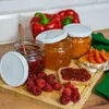 Zestaw 100 sztuk białych nakrętek MIKONI Twist Off, Ø 66 Podgląd zdjęcia produktu 2