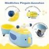 COSTWAY jeździk, jeździk z przyczepą, światłem, muzyką i Podgląd zdjęcia produktu 4