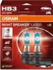 OSRAM NIGHT BREAKER LASER HB3 P20d 12 V/60 W (2er Box) Voir les images du produit 1