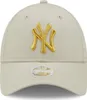 NEW ERA WMNS METALLIC LOGO 9FORTY Béžový Náhled obrázku produktu 15