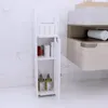 Badezimmerschrank Badschrank mit Tür und Regal 76 x 20 x 18 Produktbild-Vorschau 2