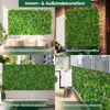 COSTWAY Brise-vue artificiel en lierre 180 x 90 cm, mur Voir les images du produit 8