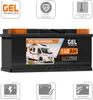 EXAKT GEL Solarbatterie 12V 140Ah Wohnmobil Batterie Gel Produktbild-Vorschau 2