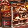 ROKR 3D dřevěné puzzle „Kávová továrna“, pohyblivé, s Náhled obrázku produktu 6