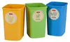 Curver Eco Friendly 3er-Set Mülltrennungssystem Mülleimer Produktbild-Vorschau 1