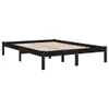 vidaXL Postel z masivu černá borovice 140x190 cm Náhled obrázku produktu 3