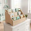 Relaxdays Kinderboekenrek, draagbare tafelorganizer, Productafbeelding-voorbeeld 3