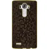 PhoneNatic Case kompatibel mit LG G4 - Hülle braun Hexagon Produktbild-Vorschau 3
