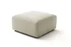 KAWOLA Hocker RANI Polsterhocker Feincord beige Produktbild-Vorschau 2