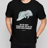 Mr. & Mrs. Panda Größe L T-Shirt Seekuh Chillen - Schwarz - Produktbild-Vorschau 4