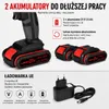 AJIEQAQ Wkrętarki akumulatorowe 21V, wiertarko-wkrętarka Podgląd zdjęcia produktu 5