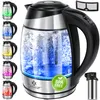 KESSER® 1,8L Edelstahl Wasserkocher 2200W Glaswasserkocher Produktbild-Vorschau 1