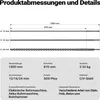 Wiltec SDS Bohrer Set 3 teilig, 1000 mm Länge, 870 mm Produktbild-Vorschau 7