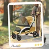 PawHut Hundewagen Hundebuggy klappbar für mittelgroße Hunde Produktbild-Vorschau 3