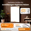 Dalsys Infrarotheizung 1000W - Infrarot Wandheizung für ca. Produktbild-Vorschau 2