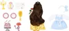 A collection of doll accessories and a doll, arranged on a white background. Produktbild-Vorschau