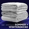New Way 4-Jahreszeiten Bettdecke 155x220 cm | Funktional Produktbild-Vorschau 3