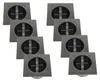 8er Set Solar Einbaustrahler Außen mit Tag / Nacht Sensor Produktbild-Vorschau 2