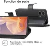 imoshion Luxe Bookcase pour le Motorola Moto G85 - Noir Voir les images du produit 4