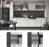 Küchenglasschrank Vicco R-Line Weiß Landhaus 60 cm, Model Produktbild-Vorschau 2