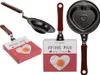 A collage of a heart-shaped frying pan and its packaging. Náhľad obrázku produktu