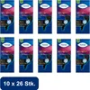 A grid of Tena Silhouette liners packaging. Produktbild-Vorschau