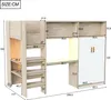 Flieks Etagenbett 90x200cm mit Led, Kinderbett mit Produktbild-Vorschau 4