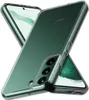 A transparent phone case with a green tint, showing the back of a Samsung phone. Anteprima dell’immagine prodotto