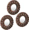 Set di 3 specchi Relaxdays, specchi da parete decorativi in Anteprima dell’immagine prodotto 1