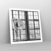 Poster - Poster ohne Rahmen - Frau Engel Ansicht - 60x60 cm Produktbild-Vorschau 7