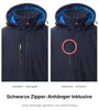 Mivaro Herren Winterjacke in Dunkelblau - Softshelljacke Produktbild-Vorschau 3