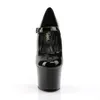 Pleaser USA - y Lack Plateau Pumps SKY-387 schwarz lack Gr. Produktbild-Vorschau 3