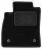 Fahrermatte Velours für Ford Fiesta MK8 2017- (Schrägheck) Produktbild-Vorschau 1