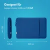 imoshion Laptop Hülle 14 Zoll - Laptop Sleeve mit Fach - Produktbild-Vorschau 4