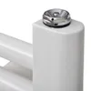 vidaXL Grzejnik ręcznikowy na gorącą wodę prosty 500x764 mm Podgląd zdjęcia produktu 2
