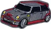Auto Mini Cooper Eisen Emblem Patch Grau Produktbild-Vorschau 1