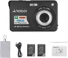 Andoer 18M 720P HD digitální fotoaparát Videokamera s 2 ks Náhled obrázku produktu 1