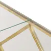 Salontafel roestvrijstaal en gehard glas goudkleurig Productafbeelding-voorbeeld 7